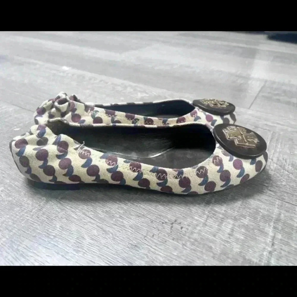 Tory Burch Moon Star Reva Ballet Flats RARE - Picture 5 of 5